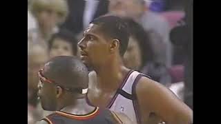 Latrell Sprewell FULL Highlights 1999 Eastern Conference Semifinals vs Hawks 90 Points 225 PPG [upl. by Doria]