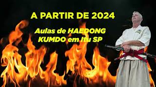 Aulas de HAEDONG KUMDO em Itu SP [upl. by Atterrol]