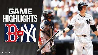 Red Sox vs Yankees Game Highlights 7624  MLB Highlights [upl. by Syxela]