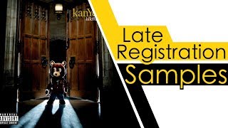 Every Sample From Kanye Wests Late Registration [upl. by Murdocca]