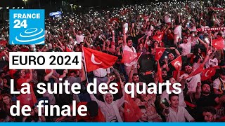 Euro 2024  la suite des quarts de finale AngleterreSuisse et PaysBasTurquie • FRANCE 24 [upl. by Jariah]