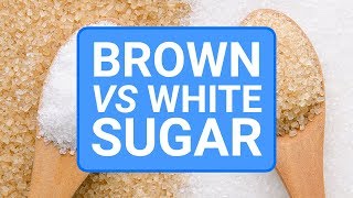 Brown Sugar vs White Sugar  Whats The Difference [upl. by Bloomer]