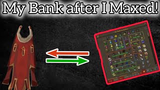 OSRSMy Bank after the MAX GRIND [upl. by Bokaj]