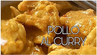 POLLO al CURRY fácil y rápido de hacer [upl. by Suilenroc]