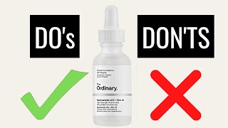 How To Use The Ordinary Niacinamide 10  Zinc 1 [upl. by Jeanine]