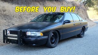 Watch This BEFORE You Buy a Chevy Caprice SS 9C1 [upl. by Arayc481]