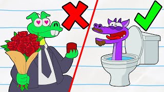 SKIBIDI DRAGON 🚽 Boy amp Dragon  Cartoons For Kids [upl. by Leimaj]