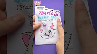 Marie Stationary Set Blind Bag🐱🩷 shorts kaddiartandcraft diy blindbag papercrafts squishy [upl. by Marcella213]