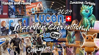 LuCon  Luzerner Convention  2024 ✨🇨🇭 Comic Con Cosplay Manga Otaku Event [upl. by Shiau]