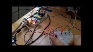 Using GPIO Pins On Raspberry Pi  Buttons And LED Demonstration [upl. by Argela]