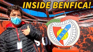 🦅 EUROPES CURSED SUPER CLUB SL Benfica Stadium Tour amp Museum Lisboa Portugal [upl. by Beatriz]