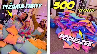 PIŻAMA PARTY MIKOŁAJA🌙 500 poduszek w pokoju Imprezka Kookyloos Marivo Vlog 63 [upl. by Pam]