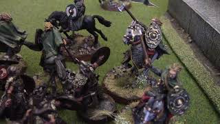 Middleearth Battle of Edoras  1000pts of Dunland vs Rohan [upl. by Edahs]