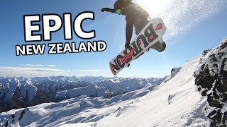 Epic New Zealand Snowboarding Adventure [upl. by Madelina]