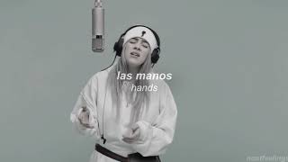 billie eilish  idontwannabeyouanymore sub españolinglés [upl. by Assirod42]