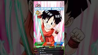 5 DB HEROES CHARACTERS IN 1 SUMMON shorts dokkan dragonball [upl. by Crooks]