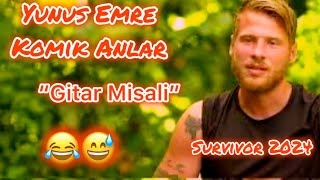 Yunus Emre Survivor 2024 Komik Anlar [upl. by Flint516]