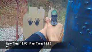 MATCH  Monthly IDPA Toy Drive Match at BGSL  Carry Optics Marksman [upl. by Kimmie]