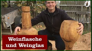 Weinflasche und Weinglas [upl. by Don285]