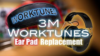 3M Worktunes Ear Pad Replacement [upl. by Eniagrom]