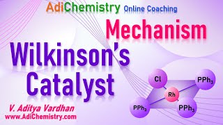 Wilkinsons catalyst Part2  mechanism  catalytic cycle  CSIR NET GATE SET IIT JAM [upl. by Eisoj]