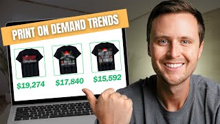 How to Find Print On Demand Trends StepbyStep Tutorial [upl. by Bridget]