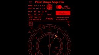 Polar Alignment App Part 1 of 2  Position of Polaris and Daytime Alignment Preview [upl. by Naujled]