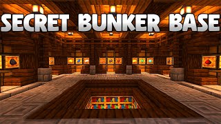 Minecraft Bunker Tutorial For Beginners [upl. by Asiral]