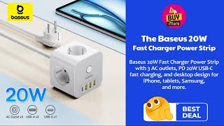 The Baseus 20W Fast Charger Power Strip [upl. by Edahc]