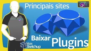 Sites para baixar plugins para Sketchup [upl. by Yellac308]