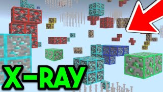 How To Xray In Minecraft Bedrock 120 Android IOS Windows 11 Xbox PS5 [upl. by Orman]