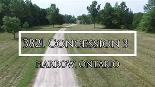 3821 CONCESSION 3 HARROW ONTARIO FOR SALE [upl. by Georgetta553]