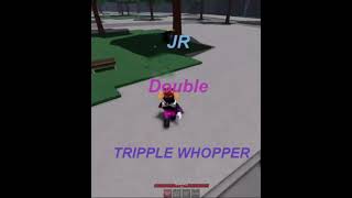 Whopper roblox thestongestbattlegrounds edit shorts memes youtube youtuber youtubeshorts [upl. by Atalaya]