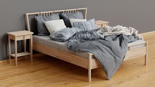 IKEA BJORKSNAS Bed Frame Review Watch Before You Buy [upl. by Winnah]