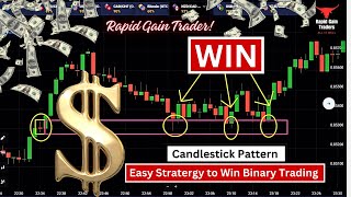 1 min very powerful binary options trading stratergy using candlestick pattern quotex pocketoption [upl. by Nivk]