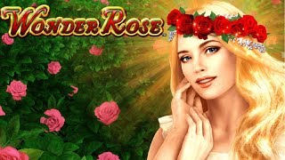 Wonder Rose Slot  LIVE PLAY BONUS [upl. by Naquin]