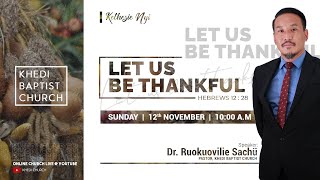 Live at Khedi Baptist Church  12112023 [upl. by Nilved]