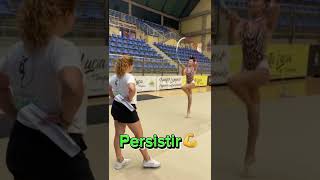 Insistir Persistir y Nunca Desistir 💪🏆💚💚💚💚shorts youtubeshorts shortdegimnasia gimnasiarítmica [upl. by Lenrad]