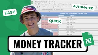 How To Track Your Expenses in 2023  Mind Blowing Google Sheets Tutorial [upl. by Laenej]