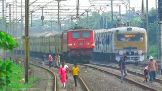 🔥 High speed trains Main amp Chord line  Rajdhani  Shatabdi  Vande Bharat  Amrit Bharat Express [upl. by Amalle]