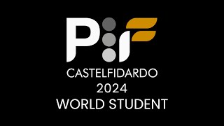 Diego Vignale Italy  World Student  PIF Castelfidardo 2024 [upl. by Shamma913]