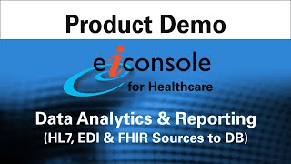 HL7 EDI amp FHIR Data Integration for Reporting amp Analytics [upl. by Wileen]