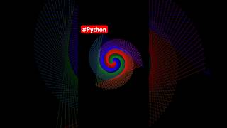 Create Stunning Patterns with Python in 5 Mins python pythonforbeginners pythonturtle [upl. by Astraea]