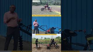 Newly introduce a Earth Auger attachment in Agricart Call  6379276059 9840937159 9840237159 [upl. by Anipsed]