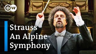 Richard Strauss An Alpine Symphony  Giuseppe Sinopoli and the Staatskapelle Dresden [upl. by Aihgn]