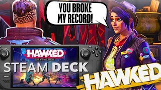 Hawked Gameplay on Steam Deck 11 Elimination Run No Commentary [upl. by Stout]