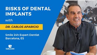 Risks of Dental Implants  Riesgos de los Implantes Dentales  Dr Carlos Aparicio [upl. by Lirret542]