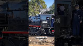 Victorian Goldfields railway in Castlemaine  j549  Puffing billy alternative [upl. by Deeas180]