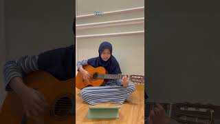 Belajar Main Gitar Lagu LAskar Pelangi arinagafamily laskarpelangi [upl. by Merle840]