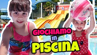 Giochi da Acquapark fatti in casa in piscina [upl. by Bogie]